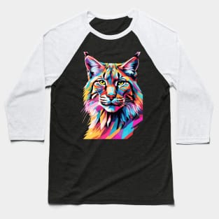 Lynx Cat WPAP Baseball T-Shirt